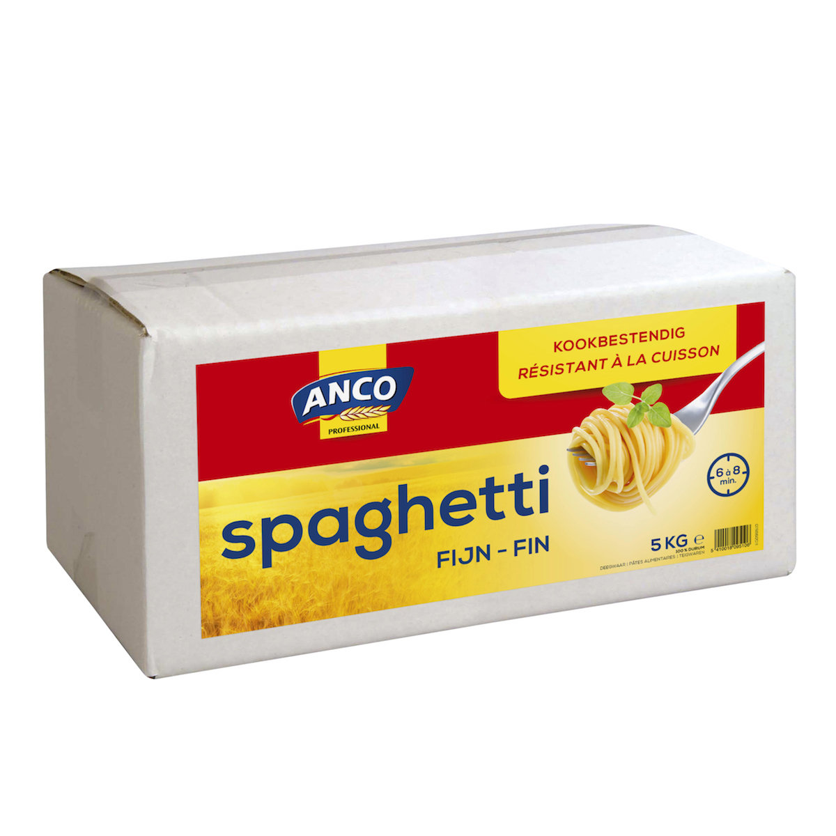 Spaghetti fijn 5 kg Anco Spaghetti fijn 5 kg Anco