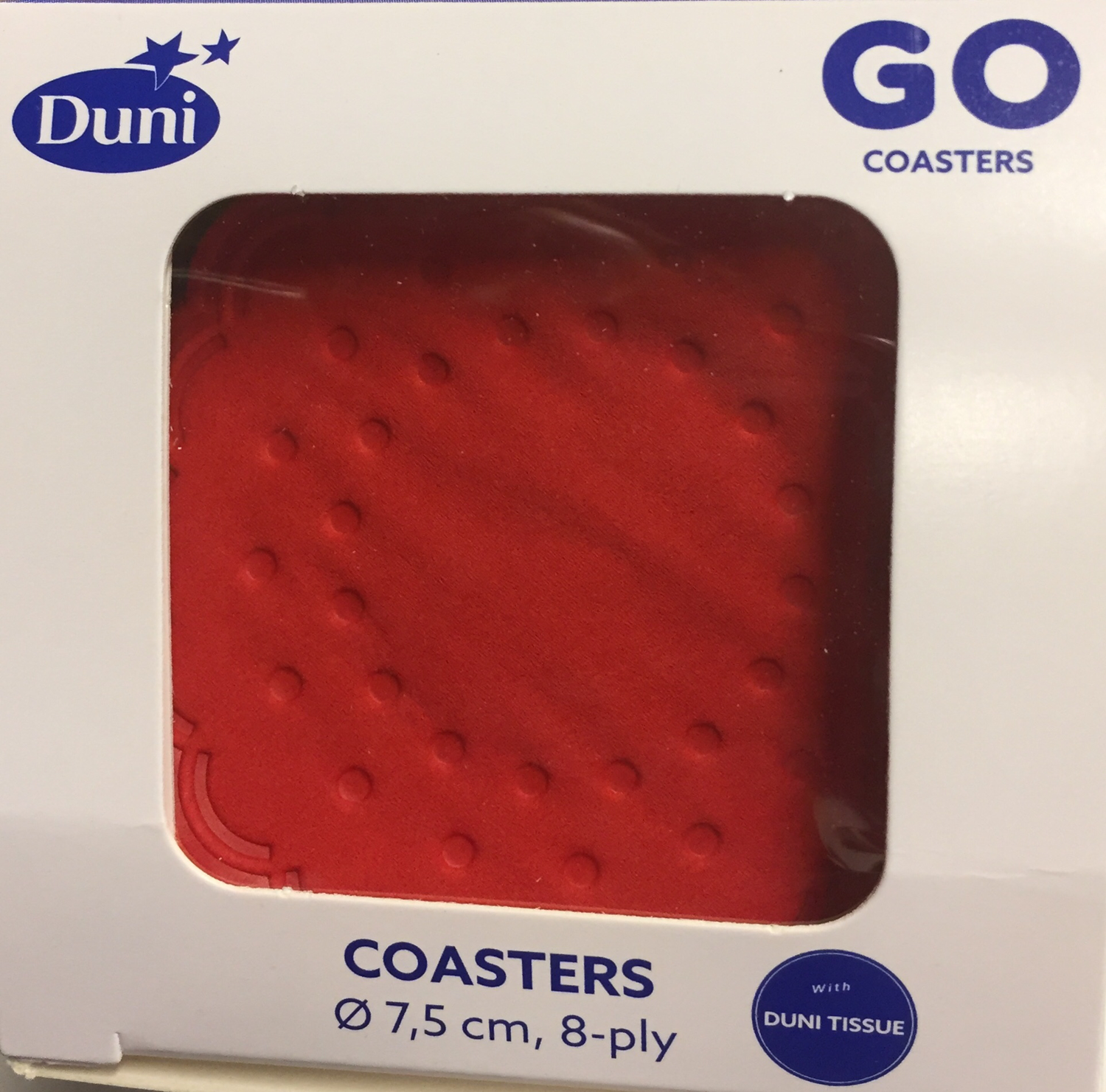 Druppelvanger rood 8lg 7.5cm 250st Druppelvanger rood 8lg 7.5cm 250st