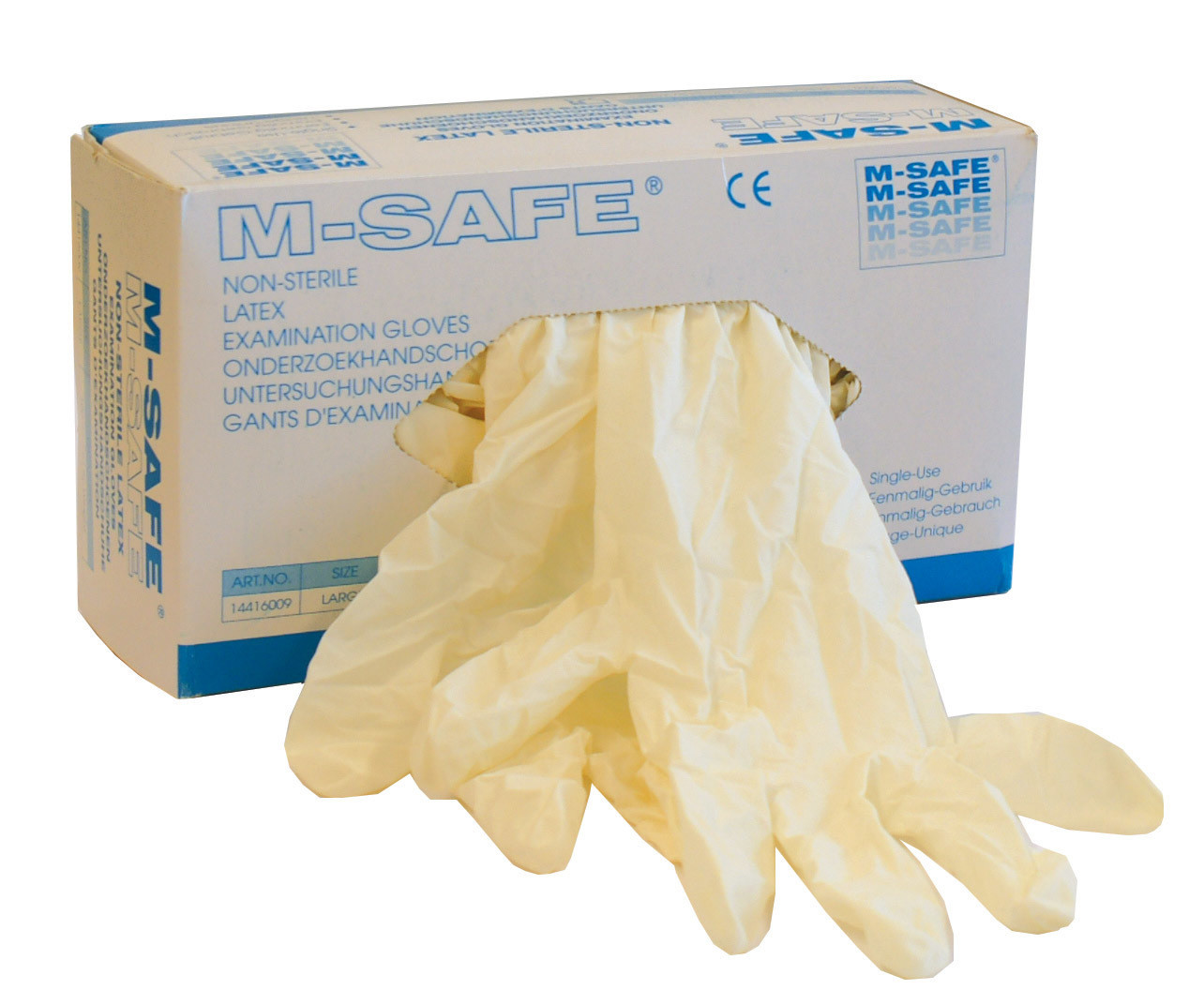 Handschoen latex large 100st Handschoen latex large 100st
