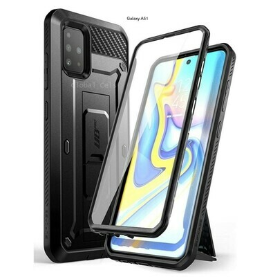Case Protector Galaxy A51 Extremo c/ Gancho Correa c/ Mica Integrada Case Protector Galaxy A51 Extremo c/ Gancho Correa c/ Mica Integrada
