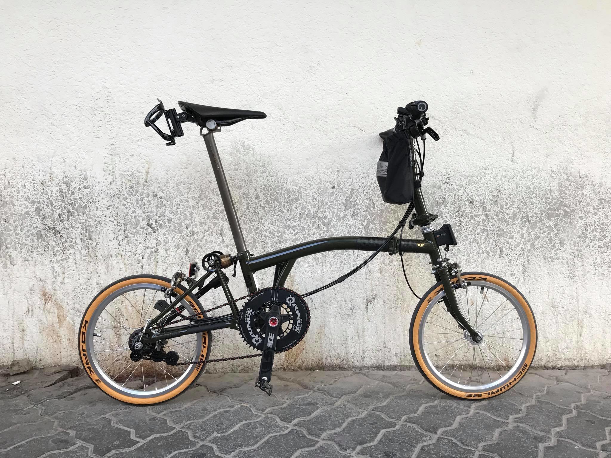 tan wall schwalbe kojaks brompton