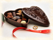 Chocolate Heart Box Chocolate Heart Box