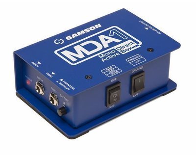 【6月優惠】Samson MDA1 - Mono Active Direct Box 【6月優惠】Samson MDA1 - Mono Active Direct Box
