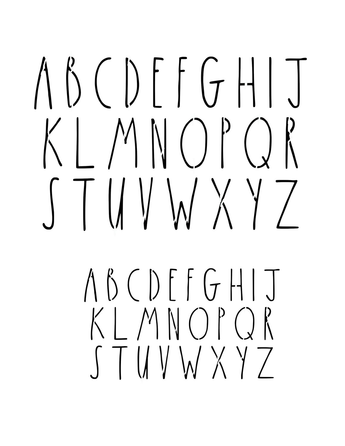 skinny-font