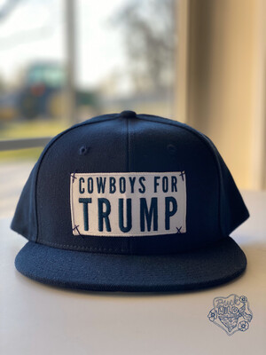 Navy Blue “Cowboys For Trump” Hat Navy Blue “Cowboys For Trump” Hat