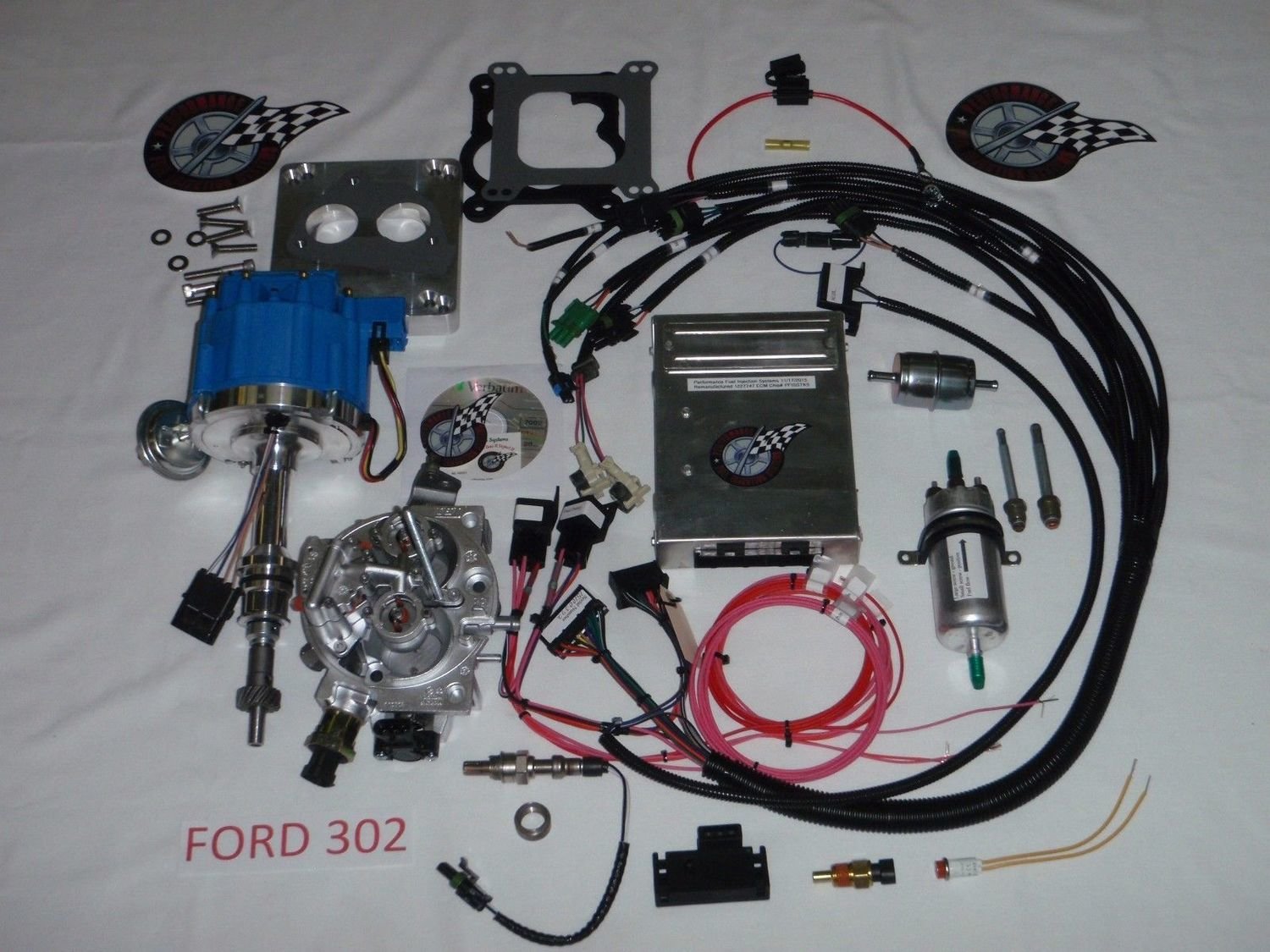 Complete Tbi Fuel Injection Kit For Ford 302 5 0l