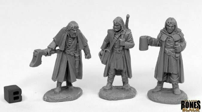 Dreadmere Mercenaries (3) - Reaper Bones Dreadmere Mercenaries (3) - Reaper Bones