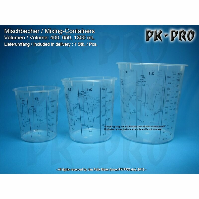 Mischbecher-1300mL - 1x Mischbecher-1300mL - 1x