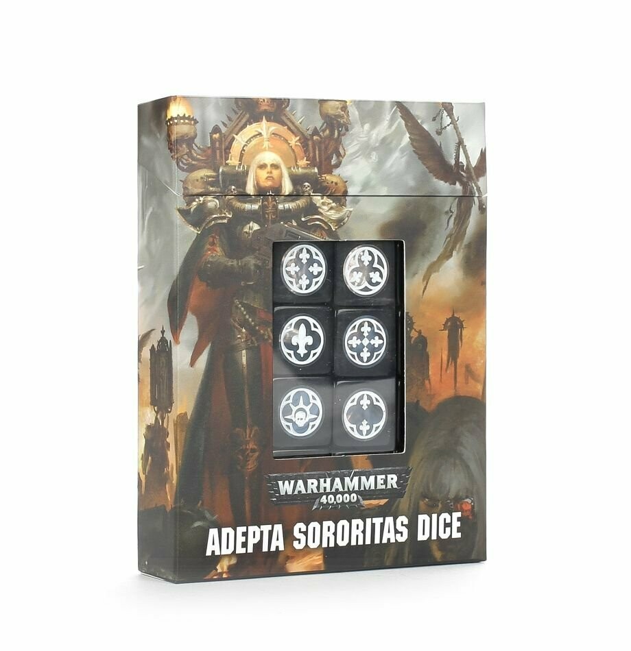 Würfelset: Adepta Sororitas - Adepta Sororitas - Warhammer 40.000 - Games Workshop Würfelset: Adepta Sororitas - Adepta Sororitas - Warhammer 40.000 - Games Workshop