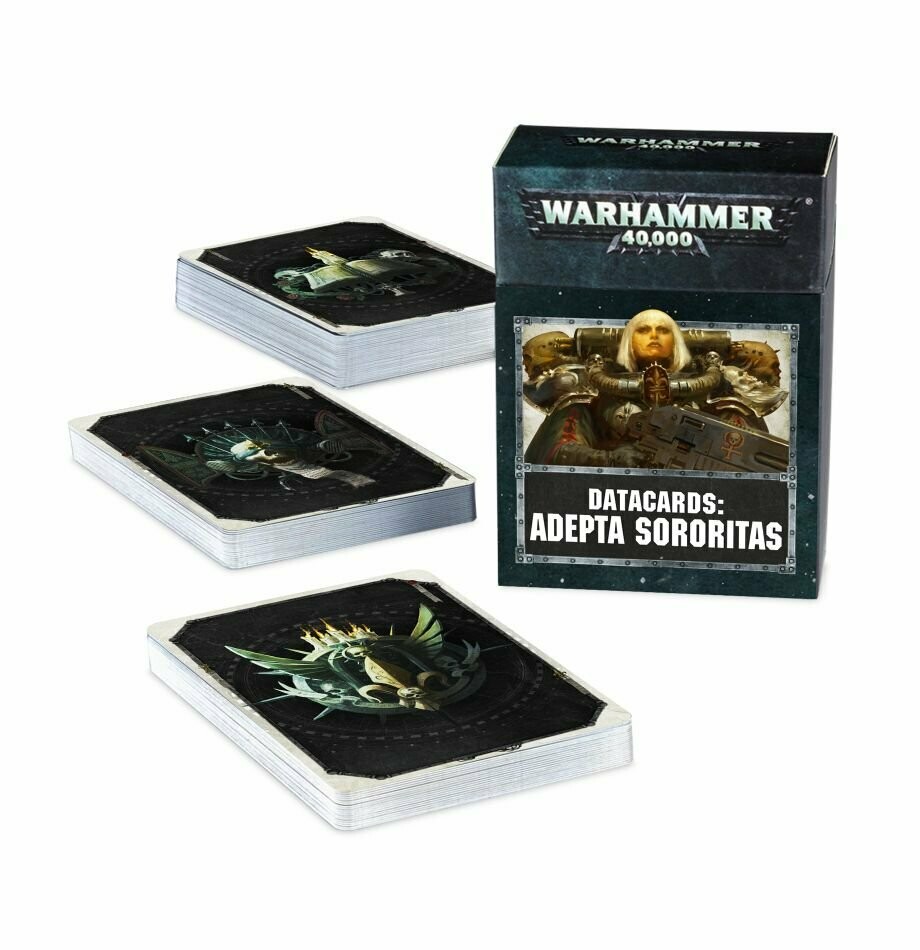 Datacards: Adepta Sororitas (English) - Adepta Sororitas - Warhammer 40.000 - Games Workshop Datacards: Adepta Sororitas (English) - Adepta Sororitas - Warhammer 40.000 - Games Workshop