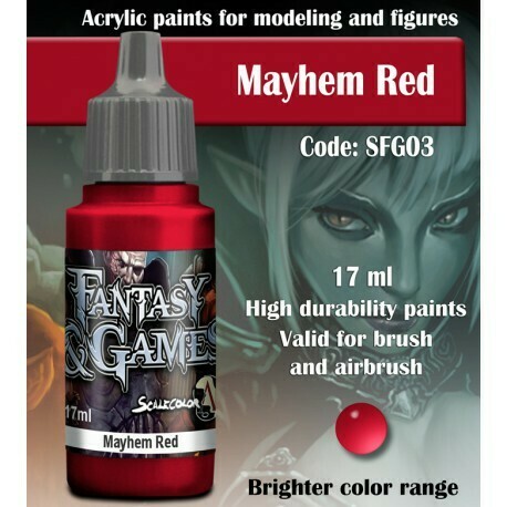 MAYHEM RED - Scalecolor - Scale75 MAYHEM RED - Scalecolor - Scale75