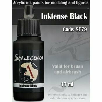 Inktense Black - Scalecolor INK - Scale75 Inktense Black - Scalecolor INK - Scale75