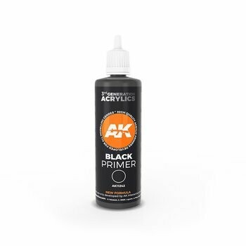 AK-11242-Black-Primer-(3rd-Generation)-(100mL) - AK Interactive AK-11242-Black-Primer-(3rd-Generation)-(100mL) - AK Interactive