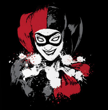 Harl-E-Quinn - Ladies - S - Shirt Harl-E-Quinn - Ladies - S - Shirt
