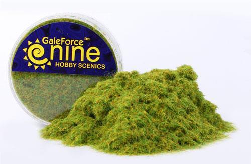 Hobby Round: Green Static Grass - Gale Force 9 Hobby Round: Green Static Grass - Gale Force 9
