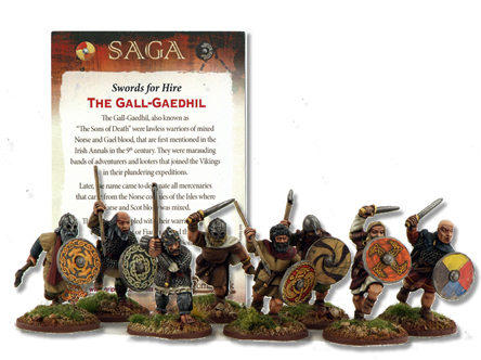 The Gall-Gaedhil, Sons of Death (inc Rules Card) - Söldner - SAGA The Gall-Gaedhil, Sons of Death (inc Rules Card) - Söldner - SAGA