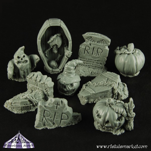 Halloween Basing Kit - Scenics - Ristul Halloween Basing Kit - Scenics - Ristul