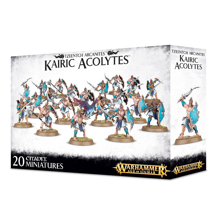 TZEENTCH ARCANITES KAIRIC ACOLYTES - Warhammer Age of Sigmar - Games Workshop TZEENTCH ARCANITES KAIRIC ACOLYTES - Warhammer Age of Sigmar - Games Workshop