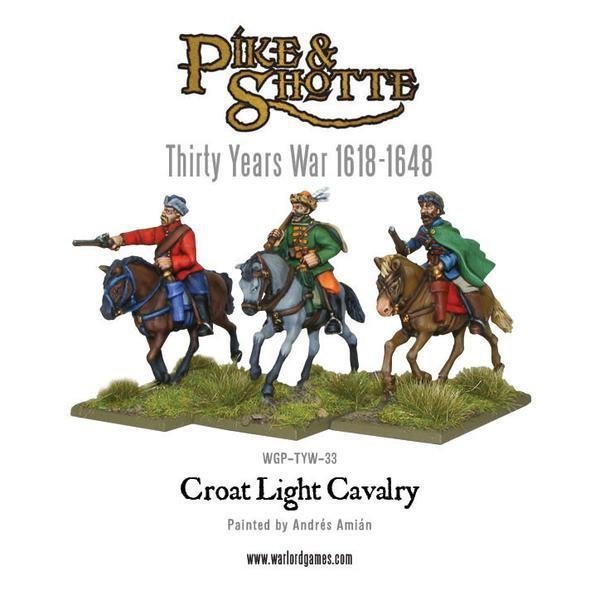 Croat Cavalry - Pike & Shotte - Warlord Games Croat Cavalry - Pike & Shotte - Warlord Games