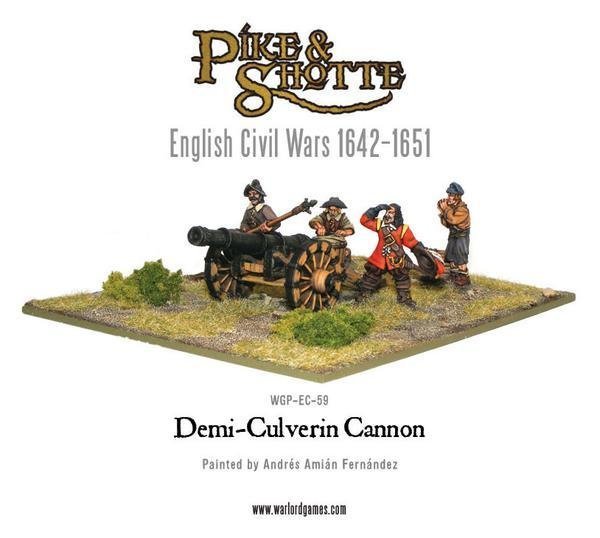Demi Culverin Cannon & Crew - Pike & Shotte - Warlord Games Demi Culverin Cannon & Crew - Pike & Shotte - Warlord Games