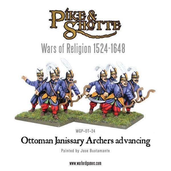 Ottoman Janissary Archers - Pike & Shotte - Warlord Games Ottoman Janissary Archers - Pike & Shotte - Warlord Games