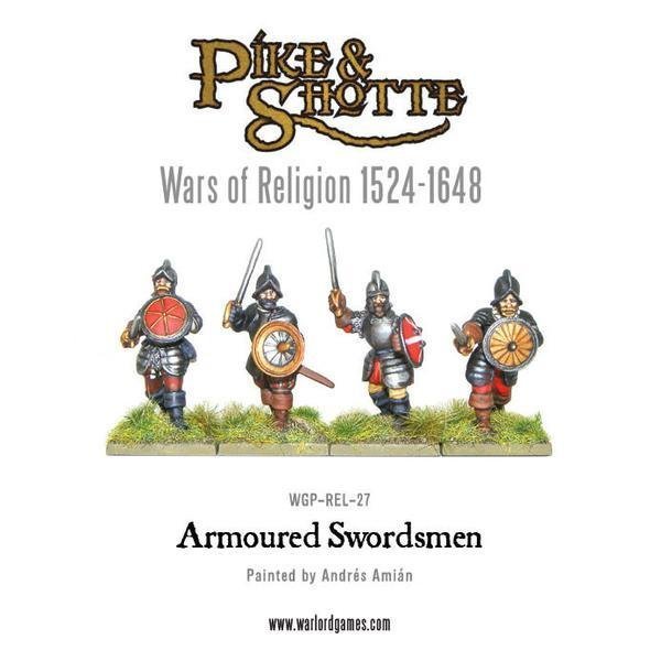 Armoured Swordsmen - Pike & Shotte - Warlord Games Armoured Swordsmen - Pike & Shotte - Warlord Games