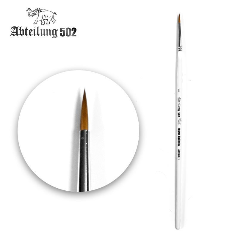 ABT-Marta-Kolinsky-Round-Brush-1 - Abteilung 502 Pinsel ABT-Marta-Kolinsky-Round-Brush-1 - Abteilung 502 Pinsel