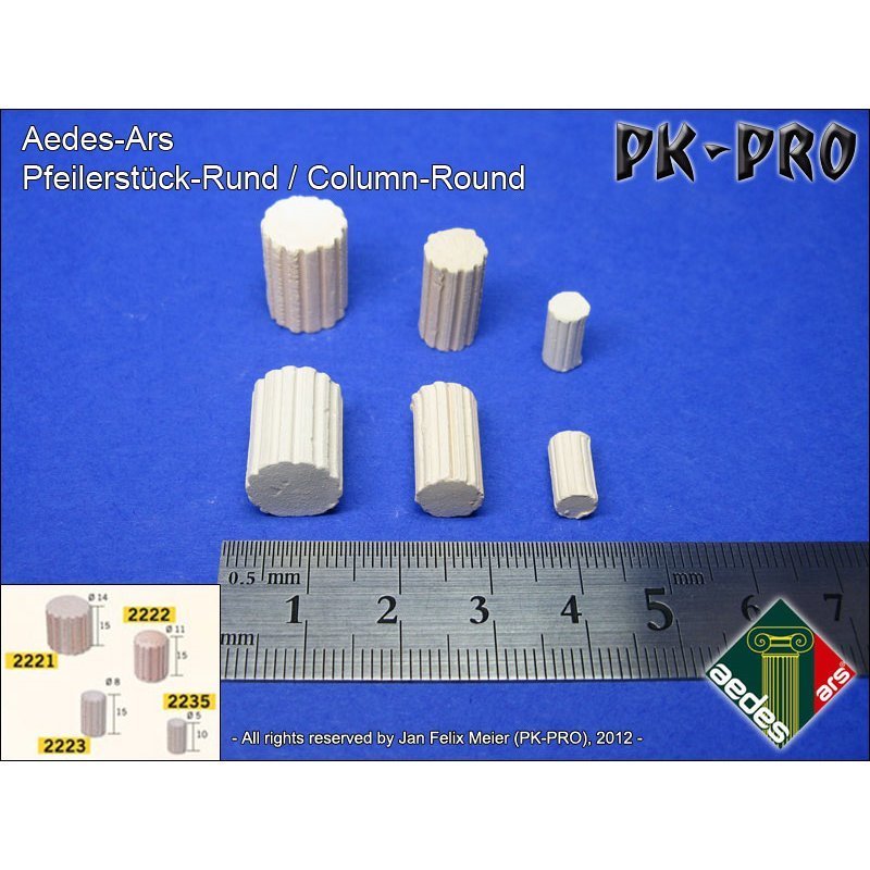 Pfeilerstück-Rund-Klein-(2223)-(50x) - PK-Pro Pfeilerstück-Rund-Klein-(2223)-(50x) - PK-Pro