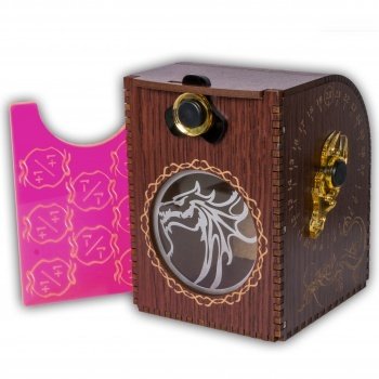 Wooden Deck Case - Dragon - Kartenbox Wooden Deck Case - Dragon - Kartenbox