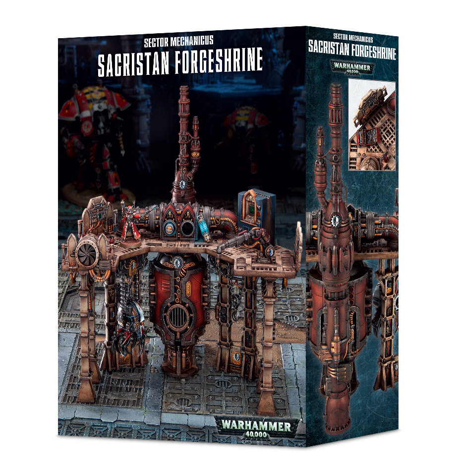 SECTOR MECHANICUS: SACRISTAN FORGESHRINE - Imperial Knights - Warhammer 40.000 - Games Workshop SECTOR MECHANICUS: SACRISTAN FORGESHRINE - Imperial Knights - Warhammer 40.000 - Games Workshop