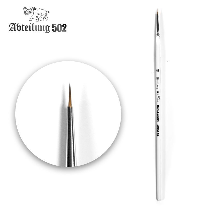 ABT-Marta-Kolinsky-Round-Brush-000 - Abteilung 502 Pinsel ABT-Marta-Kolinsky-Round-Brush-000 - Abteilung 502 Pinsel