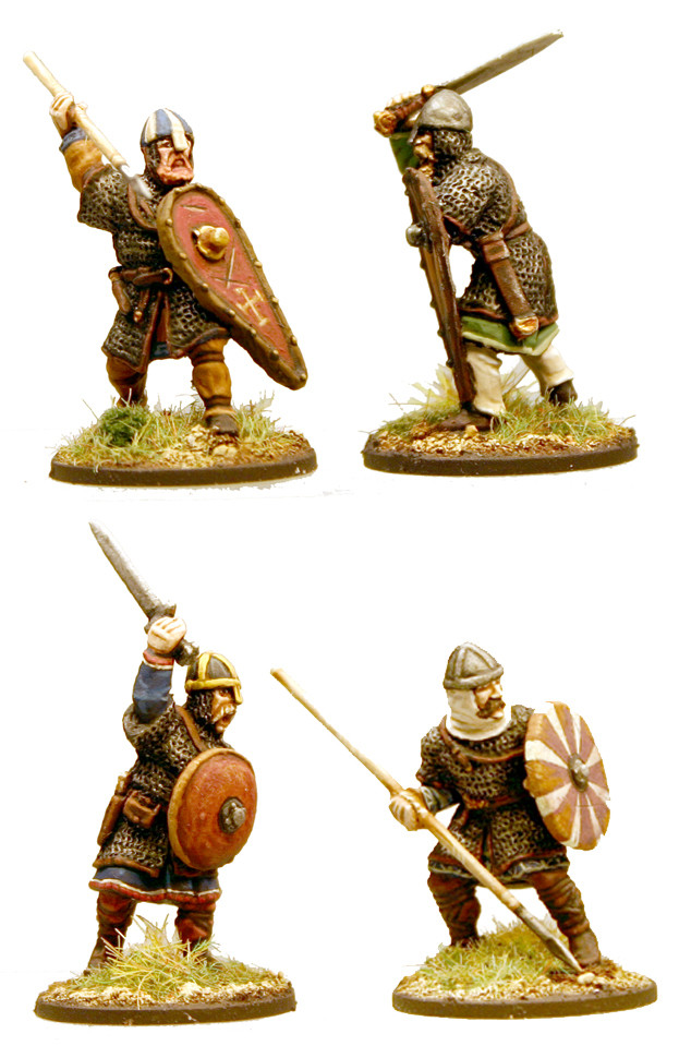 Anglo-Danish Huscarls (Spear) Hearthguard 1pt - SAGA - Anglodänen Anglo-Danish Huscarls (Spear) Hearthguard 1pt - SAGA - Anglodänen