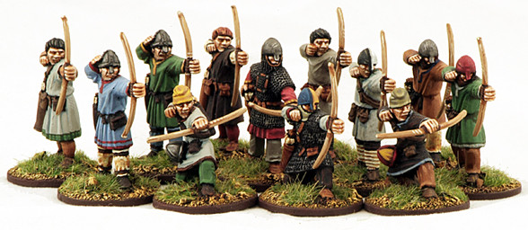 Norman Archers (12) - Levy 1 pt - SAGA - Normannen Norman Archers (12) - Levy 1 pt - SAGA - Normannen