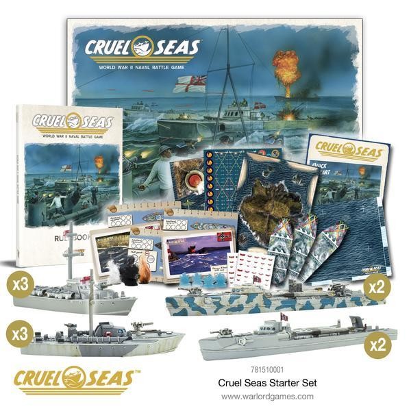 Cruel Seas Starter Set - Cruel Seas - Warlord Games Cruel Seas Starter Set - Cruel Seas - Warlord Games