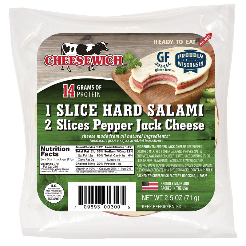 Cheesewich pepper Jack&salami 2.5oz (709893003005)
