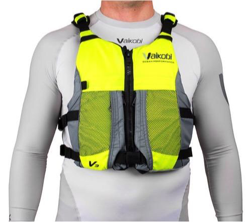 Vaikobi V3 OCEAN RACING PFD- FLURO YELLOW-GREY 00180