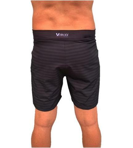VAIKOBI PADDLE BOARD SHORTS-BLACK/GREY