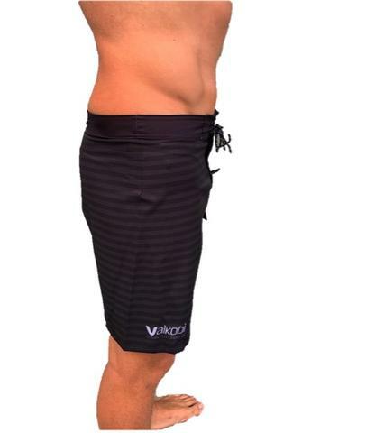VAIKOBI PADDLE BOARD SHORTS-BLACK/GREY