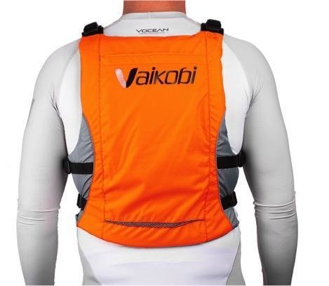 Vaikobi V3 OCEAN RACING PFD- FLURO ORANGE- GREY