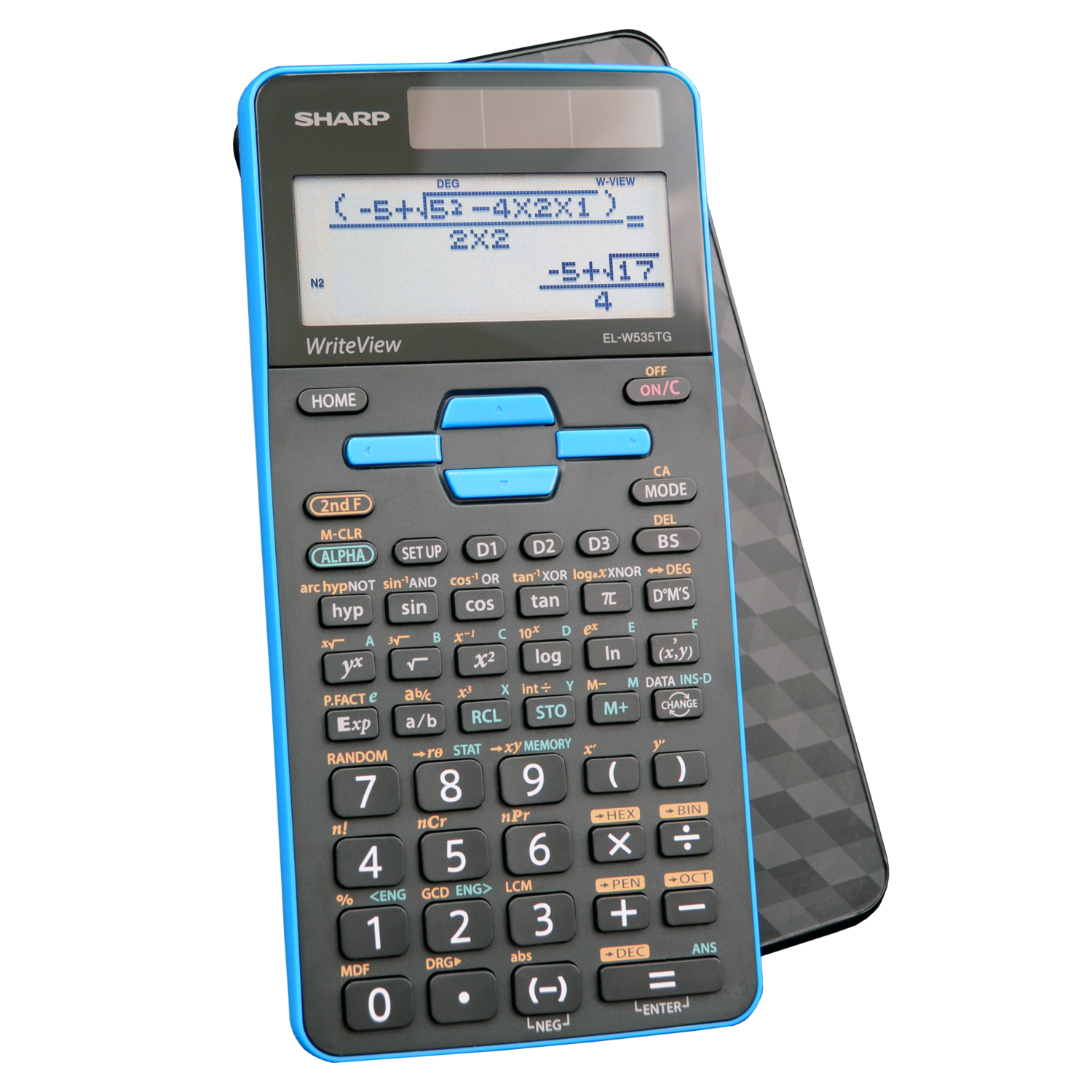 El W535tgbbl Scientific Calculator With Writeview 4 Line Display