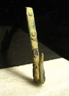 JUST ADDED ON 4/15 - 1862 PENINSULA CAMPAIGN / HARRISON'S LANDING / III CORPS AREA - Sword Belt or Musket Slink Hook - Recovered by Andy Keyser in the late 1980s JUST ADDED ON 4/15 - 1862 PENINSULA CAMPAIGN / HARRISON'S LANDING / III CORPS AREA - Sword Belt or Musket Slink Hook - Recovered by Andy Keyser in the late 1980s