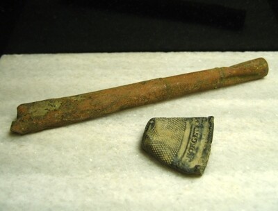 JUST ADDED ON 5/14 - THE BATTLE OF COLD HARBOR / AREA IN FRONT OF THE UNION LEFT FLANK - Very Cool 'Forget Me Not' Marked Thimble and a Pen- found in 1968 JUST ADDED ON 5/14 - THE BATTLE OF COLD HARBOR / AREA IN FRONT OF THE UNION LEFT FLANK - Very Cool 'Forget Me Not' Marked Thimble and a Pen- found in 1968