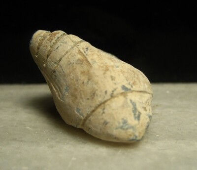 JUST ADDED ON 5/20 - THE BATTLE OF SHILOH / MORNING ATTACK / AREA OF OVERRUN CAMPS ON THE UNION LEFT - Fired .69 Caliber Bullet - Ram Rod Mark on the Nose and Rifling Marks JUST ADDED ON 5/20 - THE BATTLE OF SHILOH / MORNING ATTACK / AREA OF OVERRUN CAMPS ON THE UNION LEFT - Fired .69 Caliber Bullet - Ram Rod Mark on the Nose and Rifling Marks