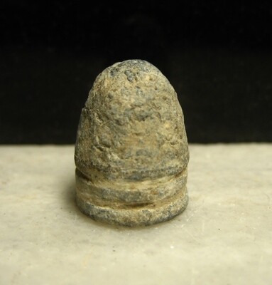JUST ADDED ON 5/20 - BATTLE OF GETTYSBURG / THE VALLEY OF DEATH / ROSENSTEEL COLLECTION - .54 Caliber Burnside Carbine Bullet found by Ellwood Cullison JUST ADDED ON 5/20 - BATTLE OF GETTYSBURG / THE VALLEY OF DEATH / ROSENSTEEL COLLECTION - .54 Caliber Burnside Carbine Bullet found by Ellwood Cullison