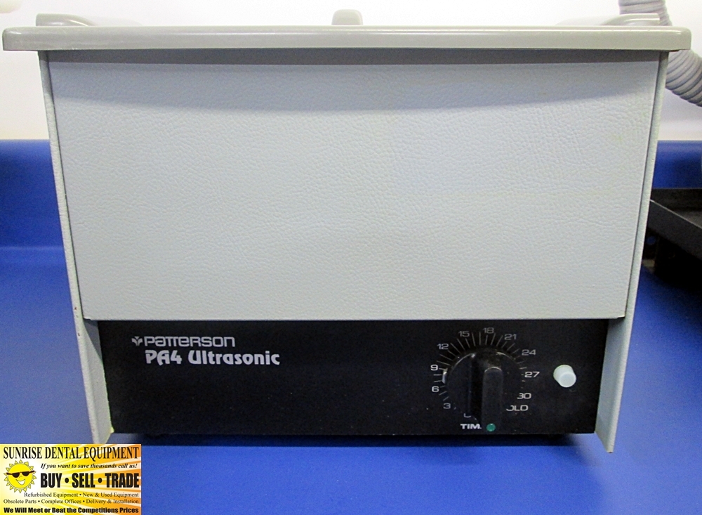 Patterson PA4 Ultrasonic Cleaner w/ Full Basket & Lid (4 quarts) *Used