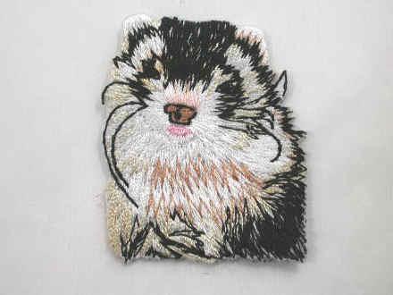 1 Ferret Treasures Logo Iron On Patch 1 Ferret Treasures Logo Iron On Patch