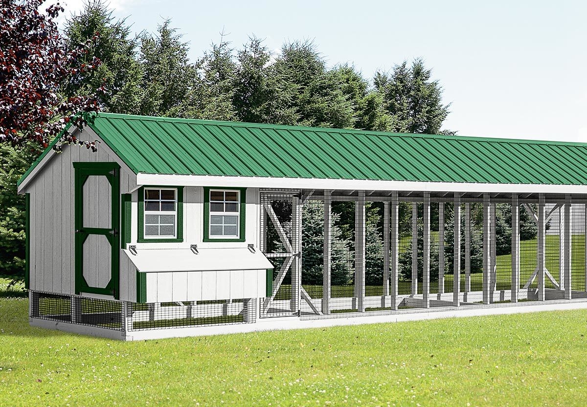 IHS Quaker 10x60 Combo Coop IHS Quaker 10x60 Combo Coop