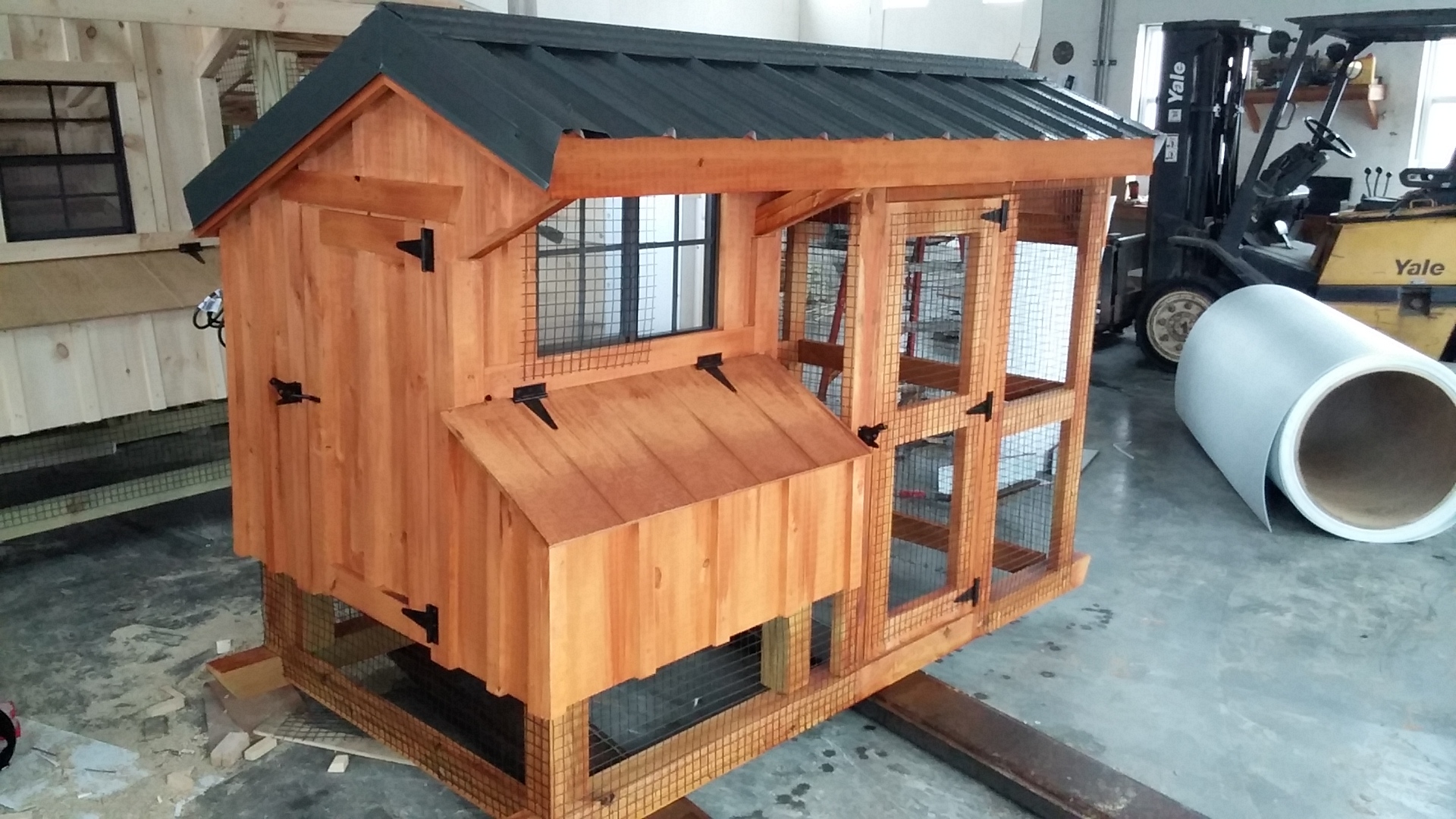 Quaker Coop 4x7 with run