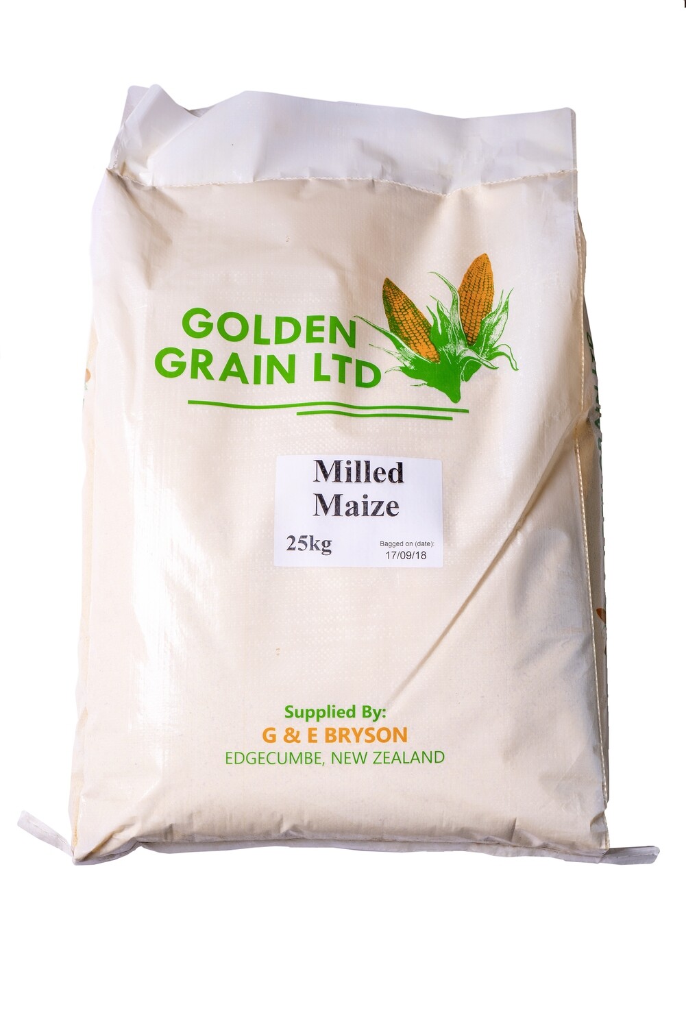 Milled Maize - 25kg Milled Maize - 25kg