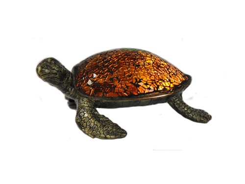 ACCENT LAMP-AMBER SEA TURTLE ACCENT LAMP-AMBER SEA TURTLE